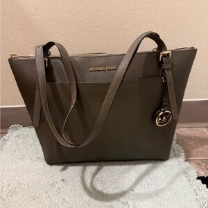 Michael Kors Sage Green Tote Bag